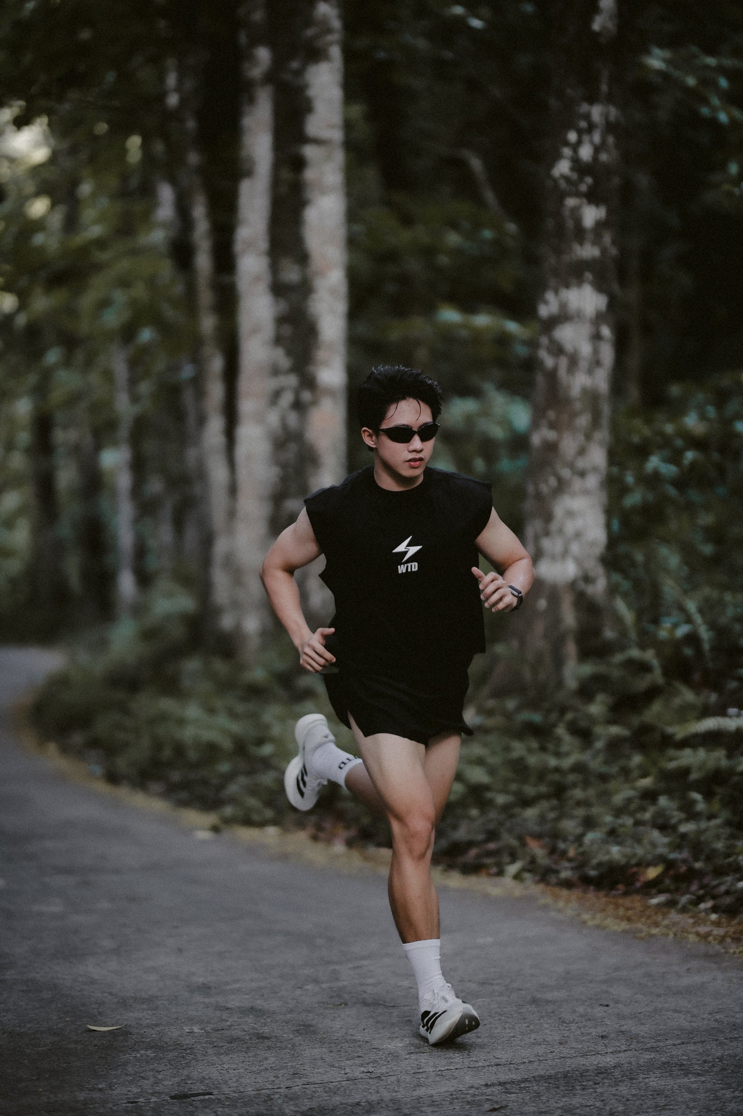 WTD Sleeveless Tee Black