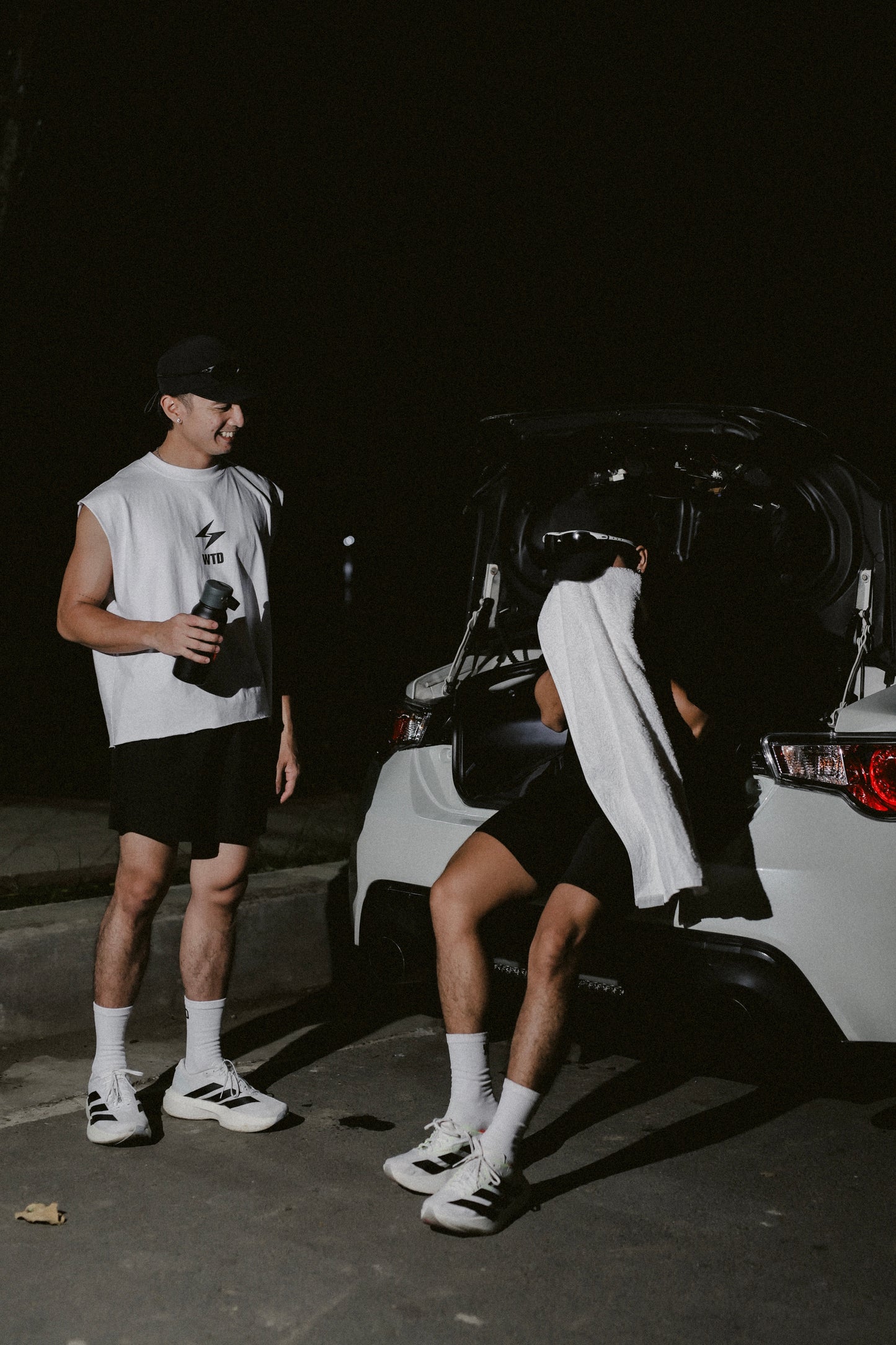 WTD Sleeveless Tee White
