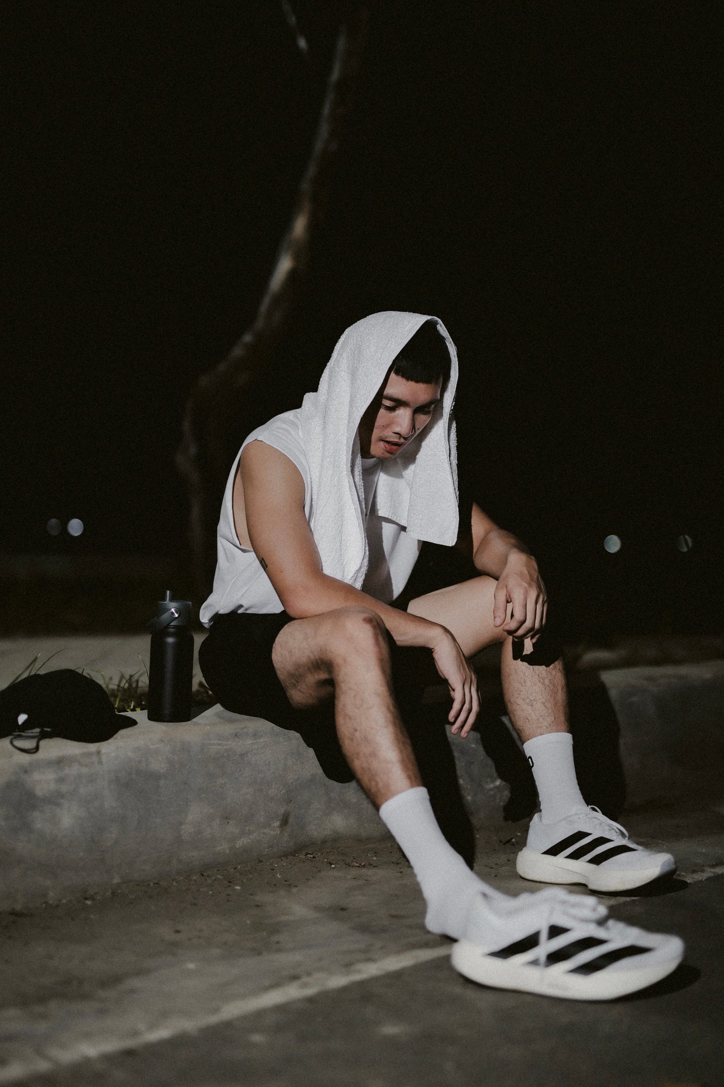 WTD Sleeveless Tee White