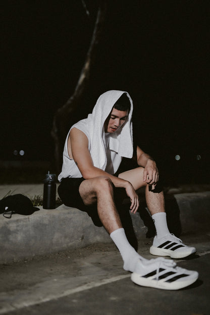 WTD Sleeveless Tee White