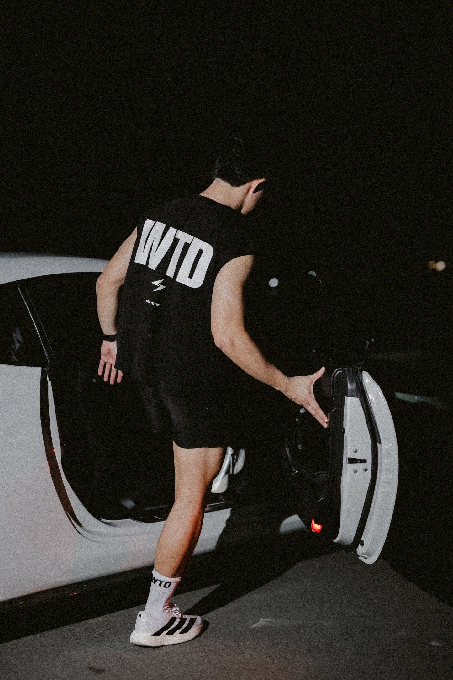 WTD Sleeveless Tee Black