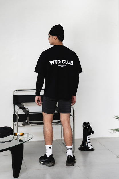 WTD Club Tee Black