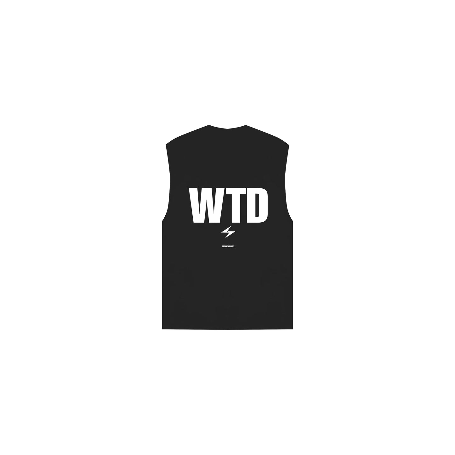 WTD Sleeveless Tee Black