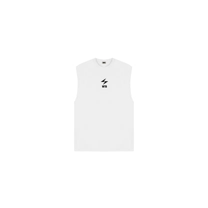 WTD Sleeveless Tee White