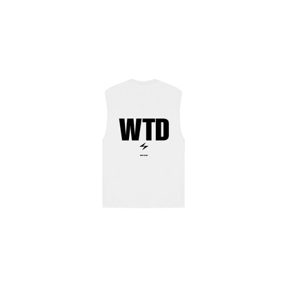 WTD Sleeveless Tee White