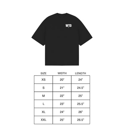 WTD Basic Tee Black